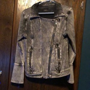 Liverpool M Black Grey Blend denim jacket M